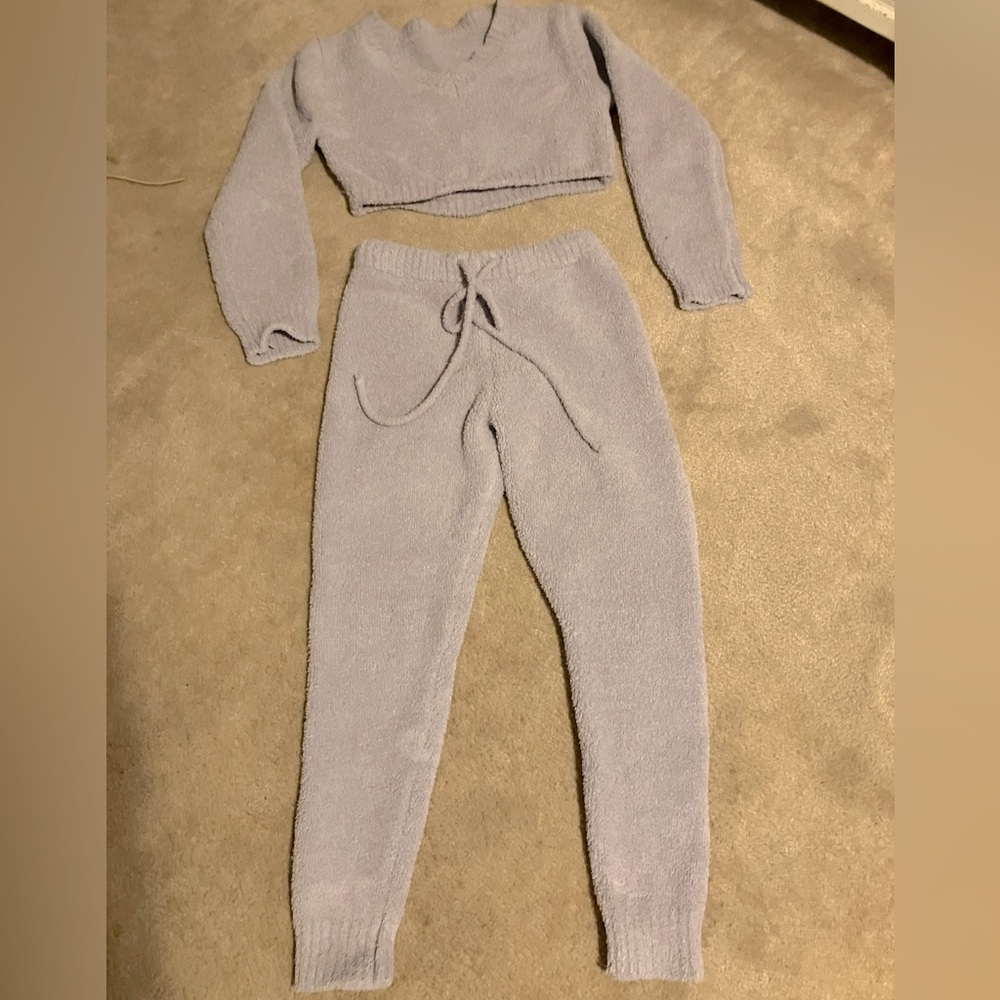 2 piece sweater jogger set